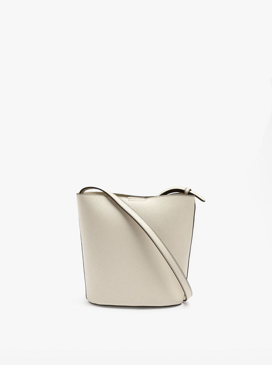Crossbody Bag With Texture And Removable Pouch