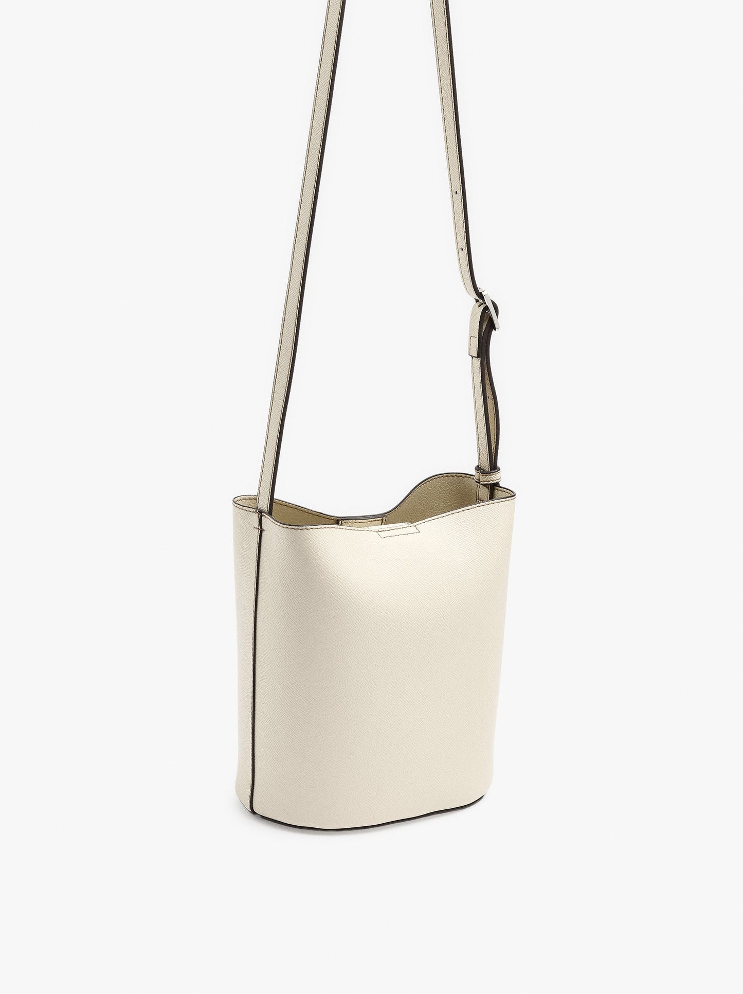 Crossbody Bag With Texture And Removable Pouch