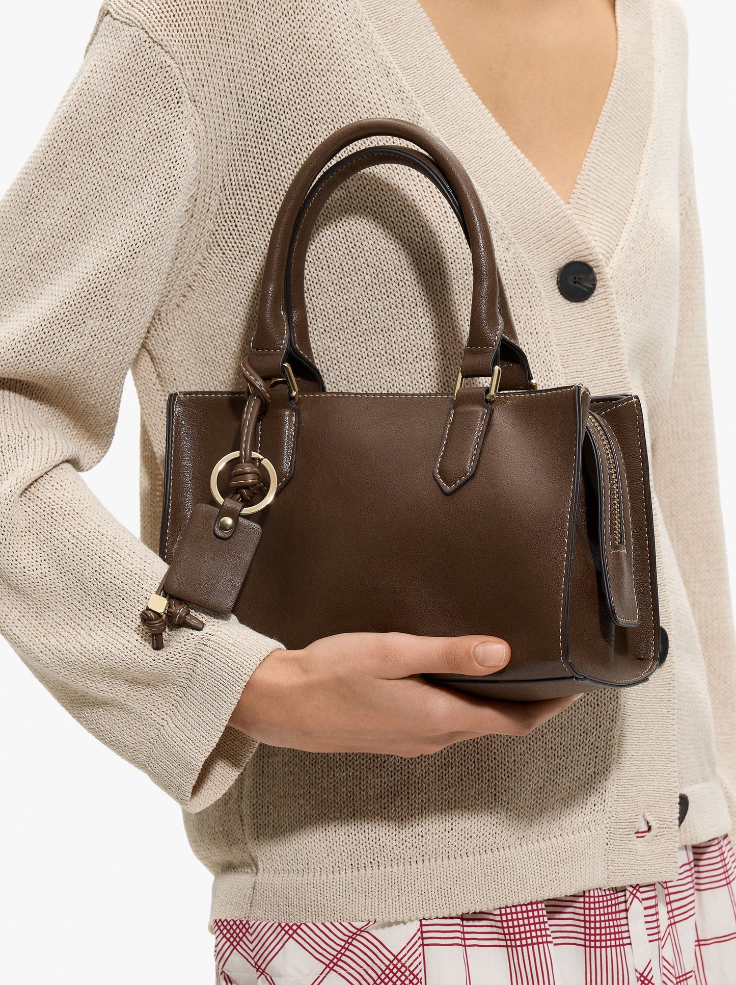Tote Bag With Pendant