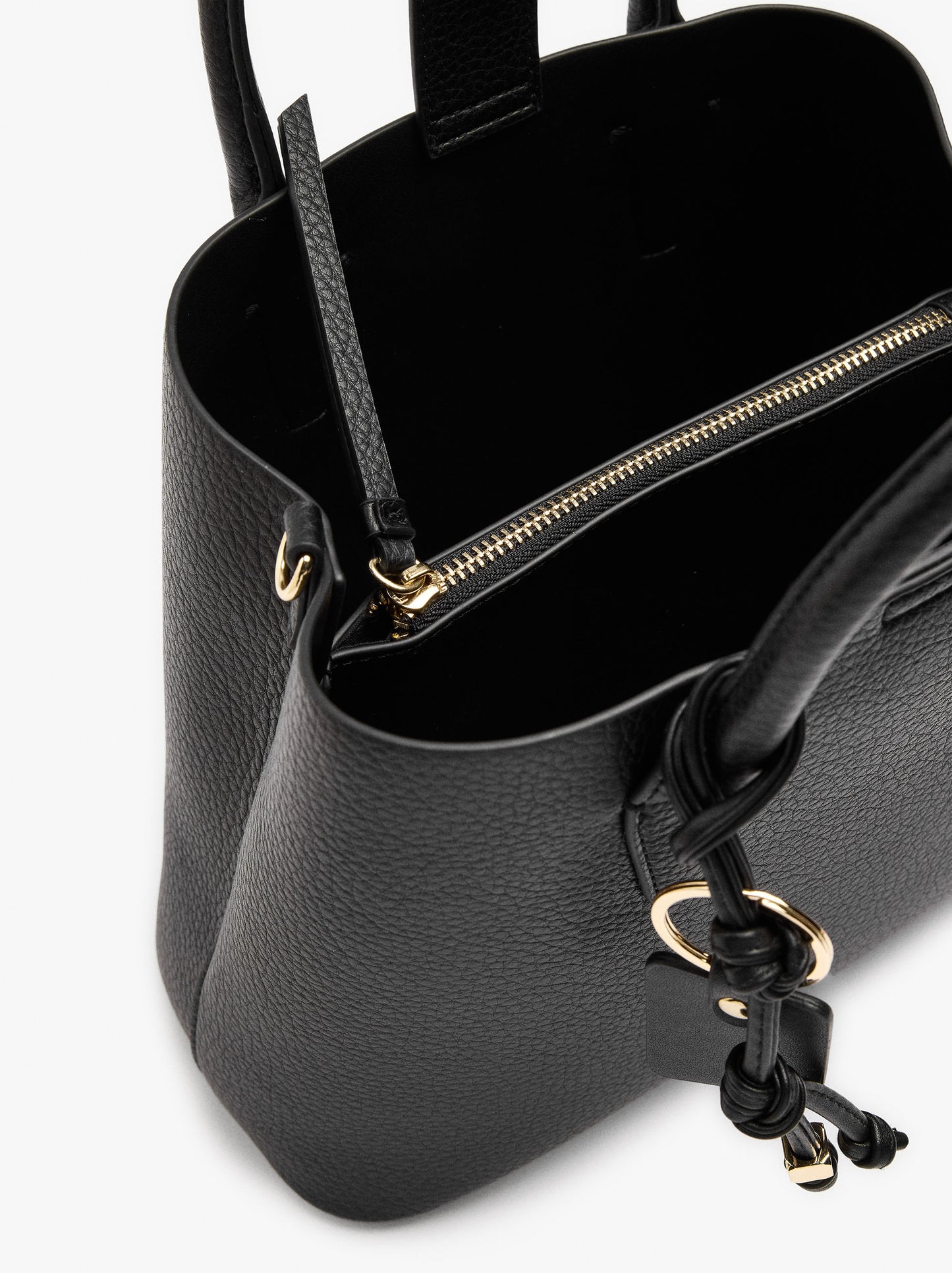 Tote Bag With Texture And Hanging
