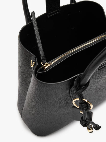 Tote Bag With Texture And Hanging