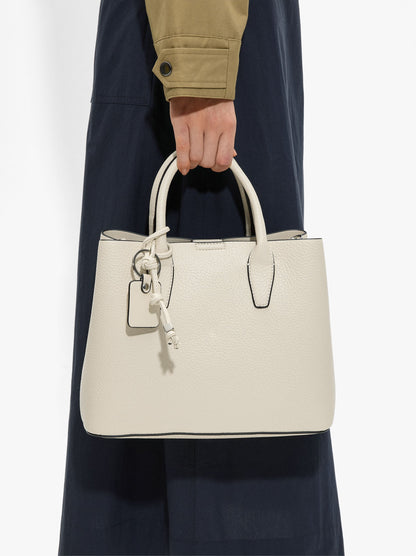 Tote Bag With Texture And Hanging