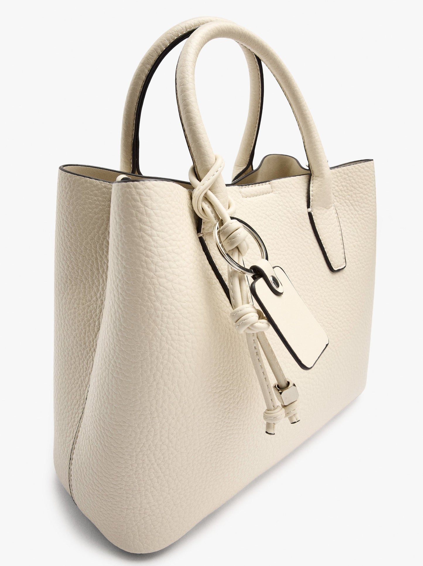Tote Bag With Texture And Hanging