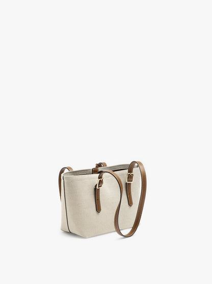 Tote Bag Canvas With Removable Pouch
