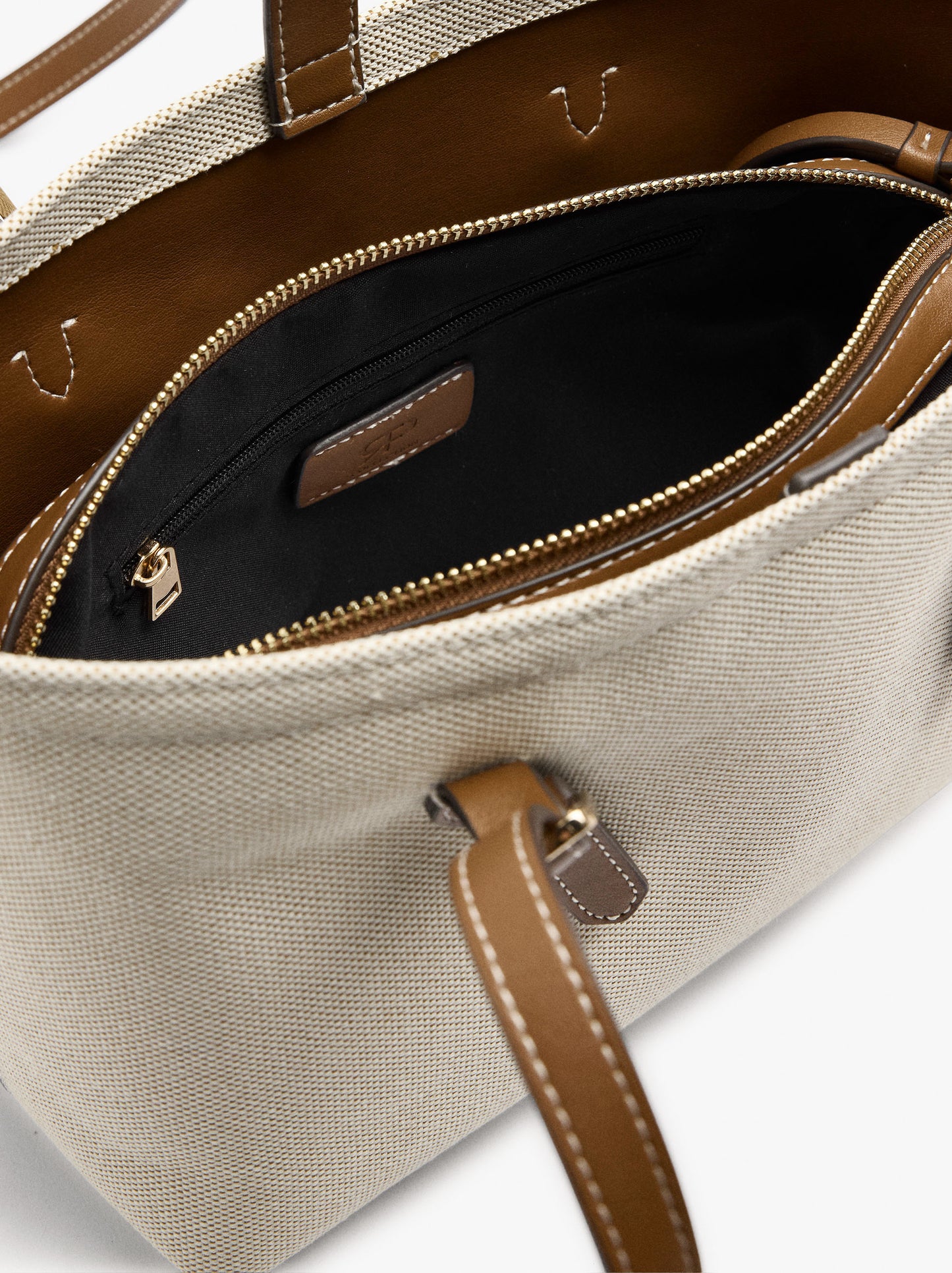 Tote Bag Canvas With Removable Pouch