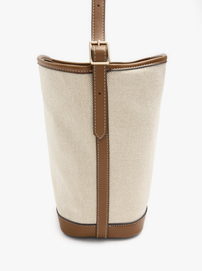 Canvas Bucket Bag