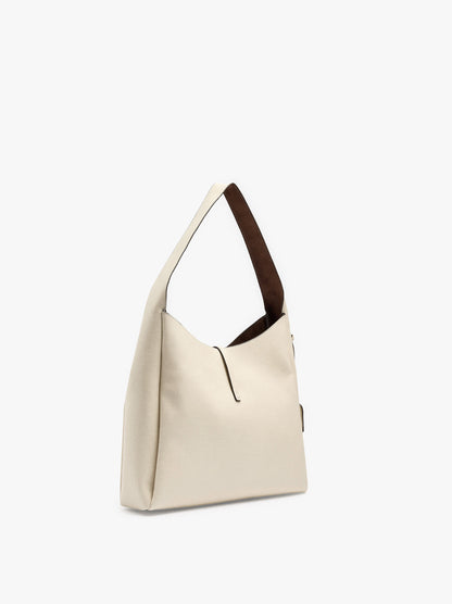 Shoulder Bag With Strap And Buckle
