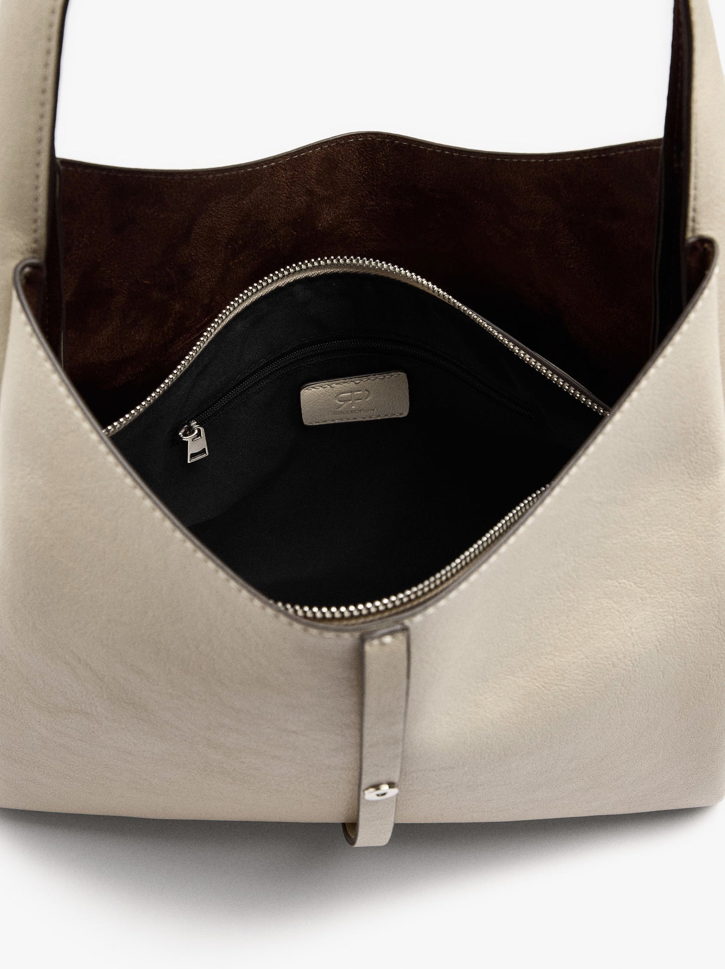 Shoulder Bag With Strap And Buckle