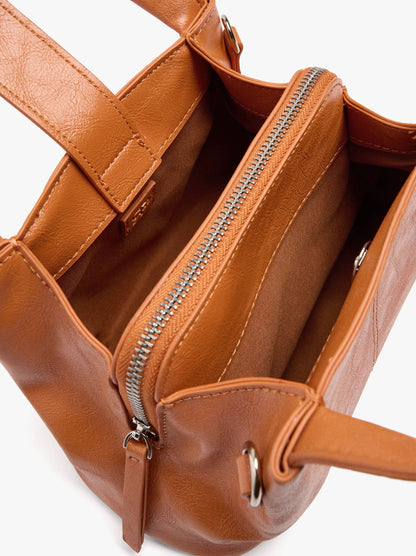 Tote Bag With Crossbody Bag Strap