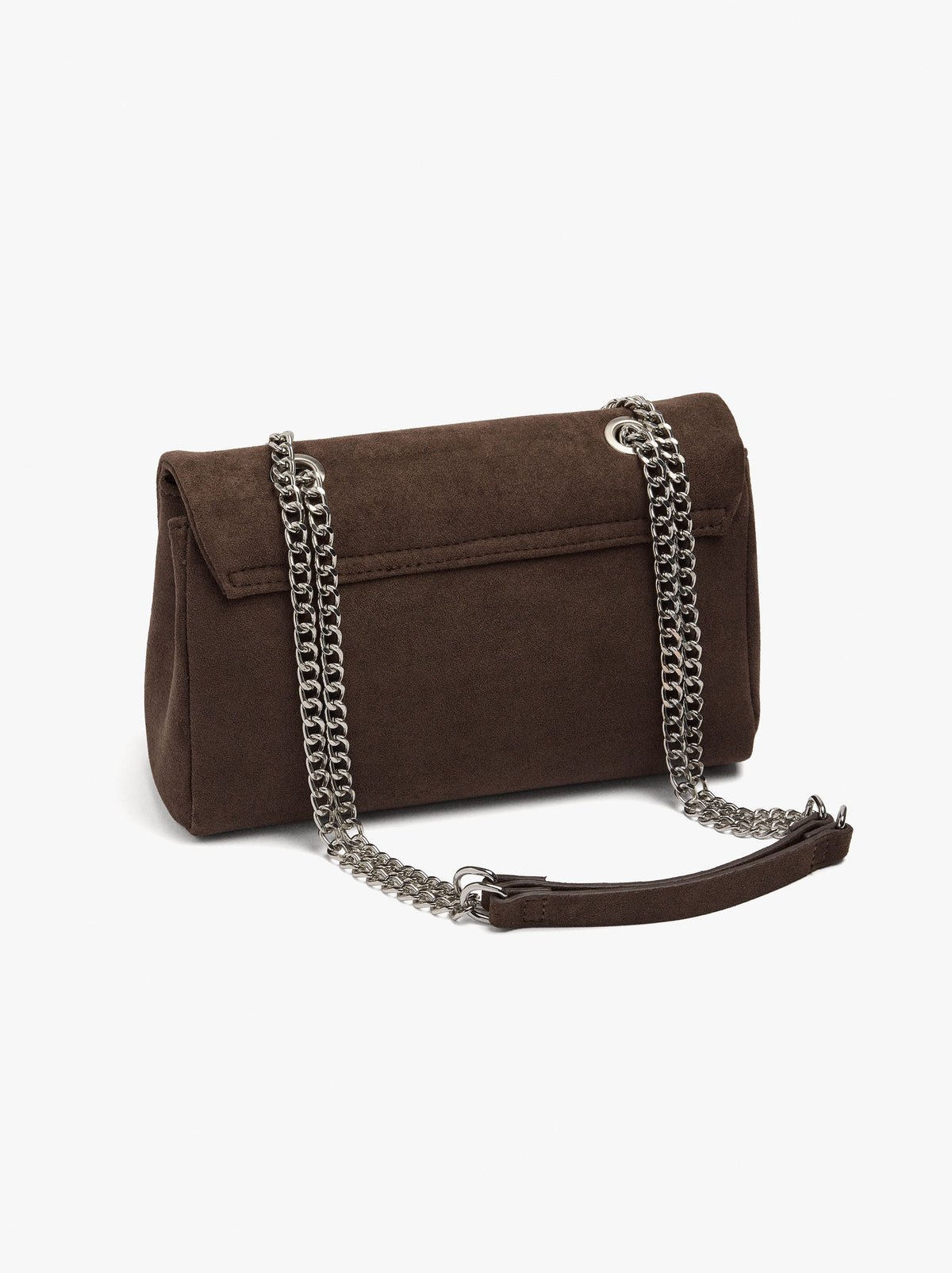 Shoulder Bag With Flap And Long Fringes