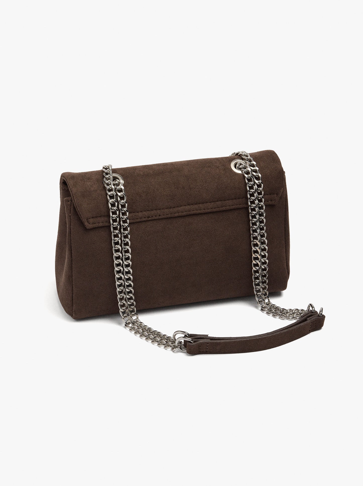Shoulder Bag With Flap And Long Fringes