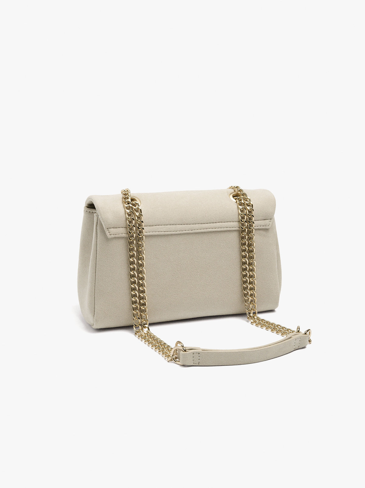 Shoulder Bag With Flap And Long Fringes