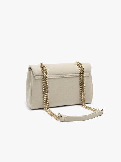 Shoulder Bag With Flap And Long Fringes