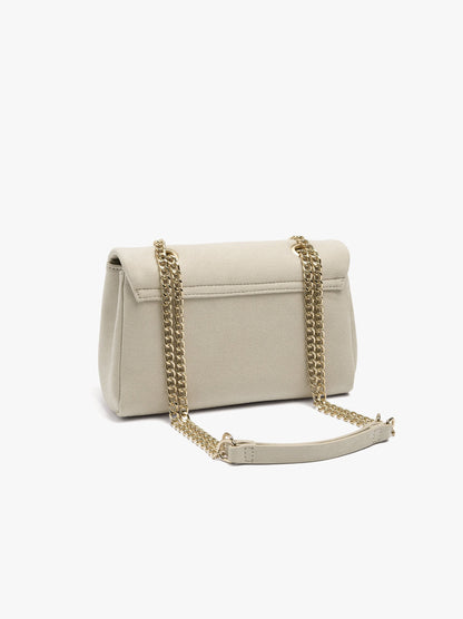 Shoulder Bag With Flap And Long Fringes