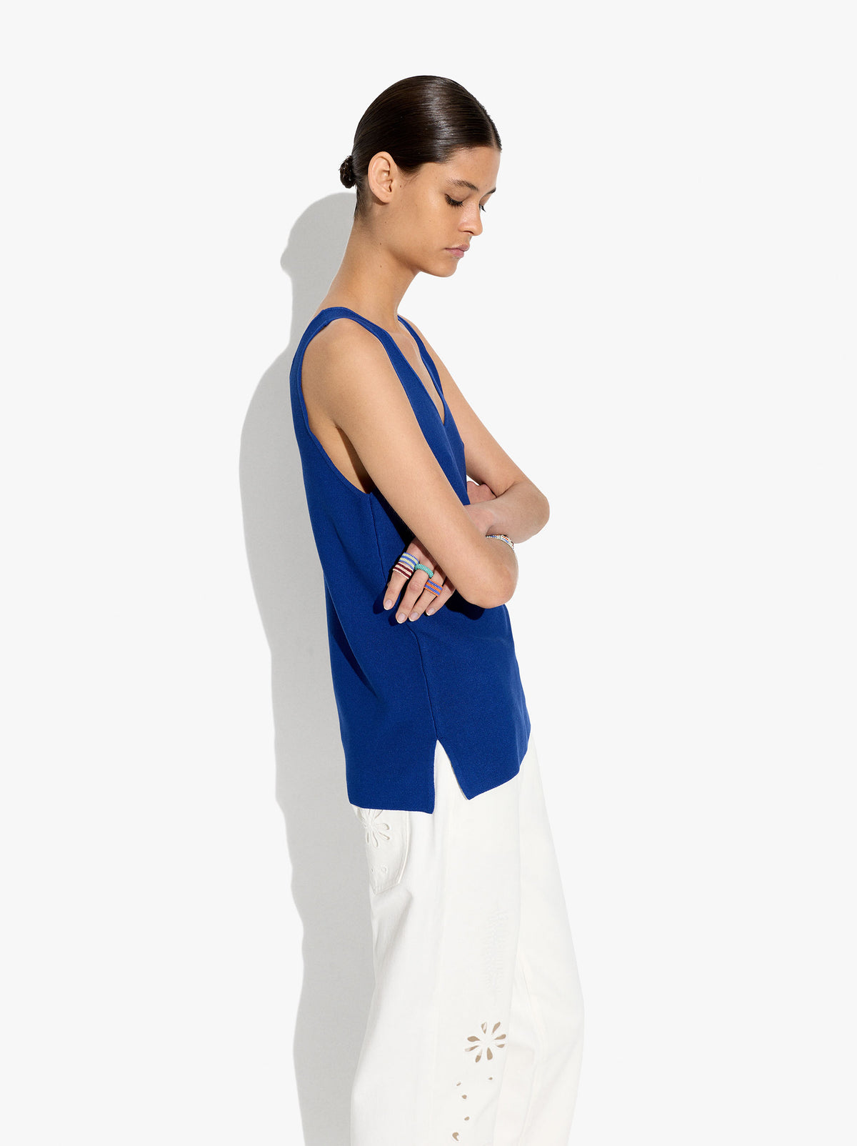 Plain Knit Top