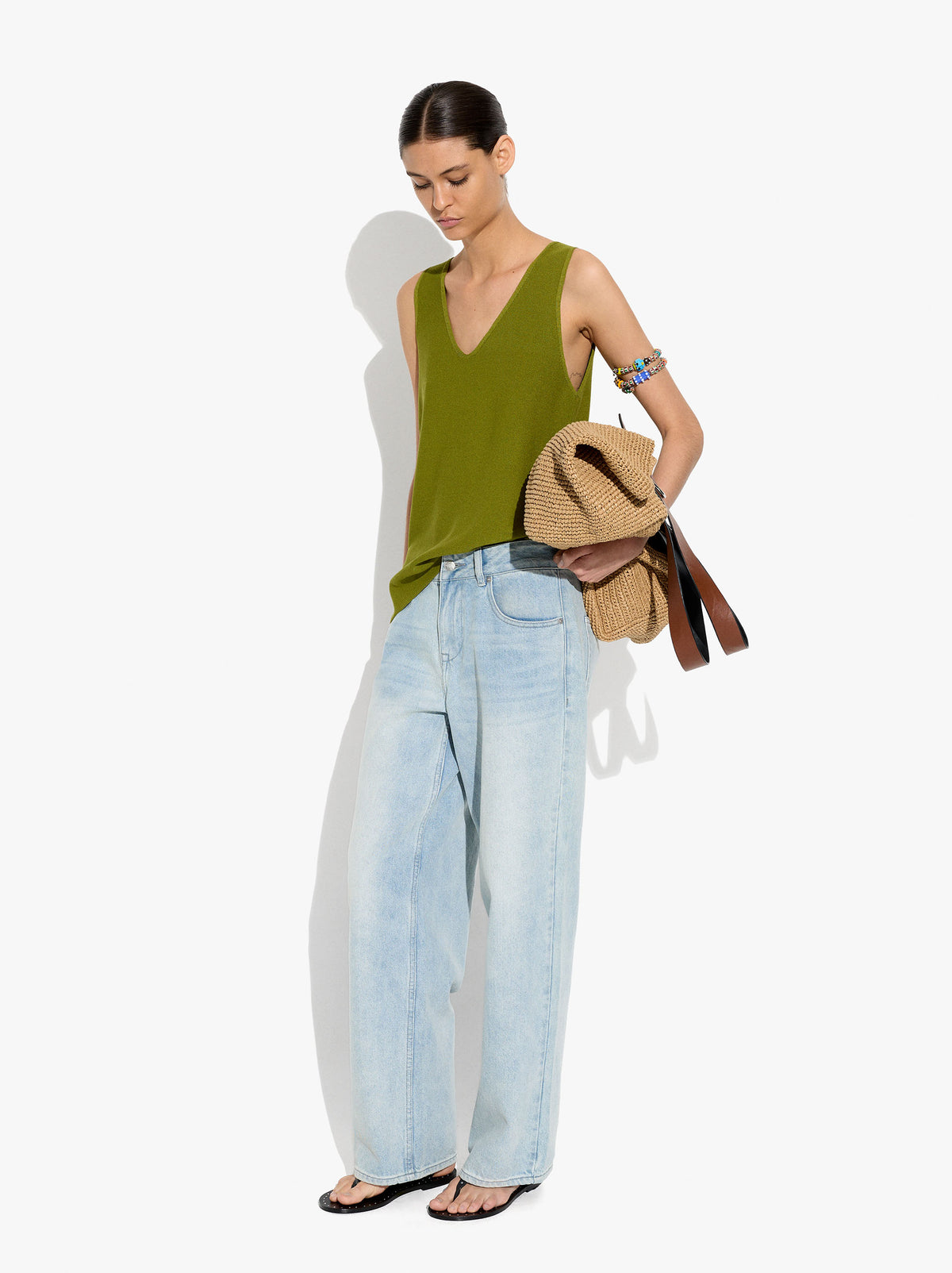 Plain Knit Top