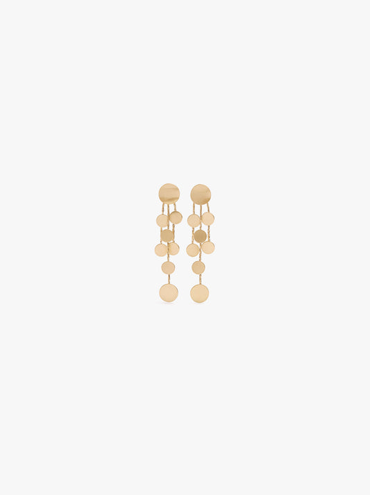 Long Earrings With Circles
