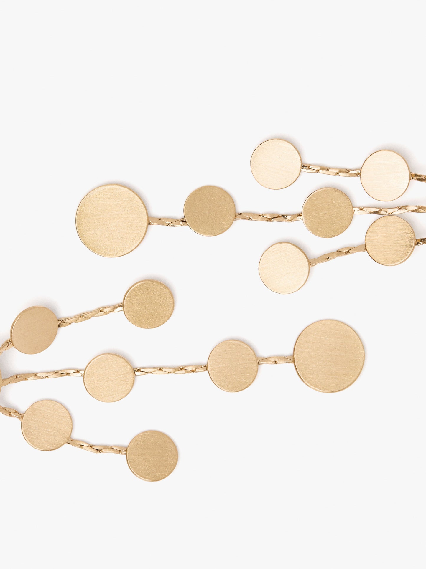 Long Earrings With Circles