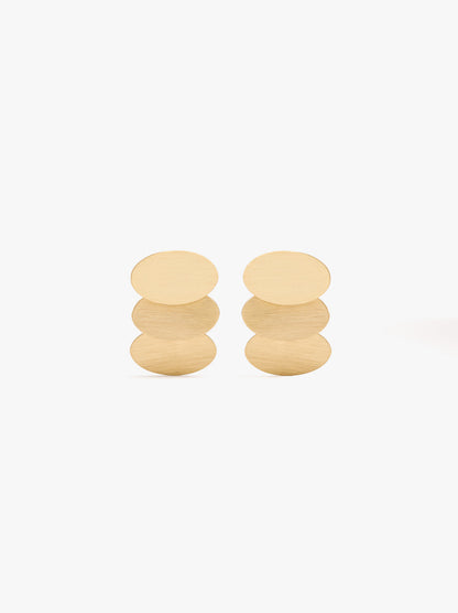 Long Earrings With Circles