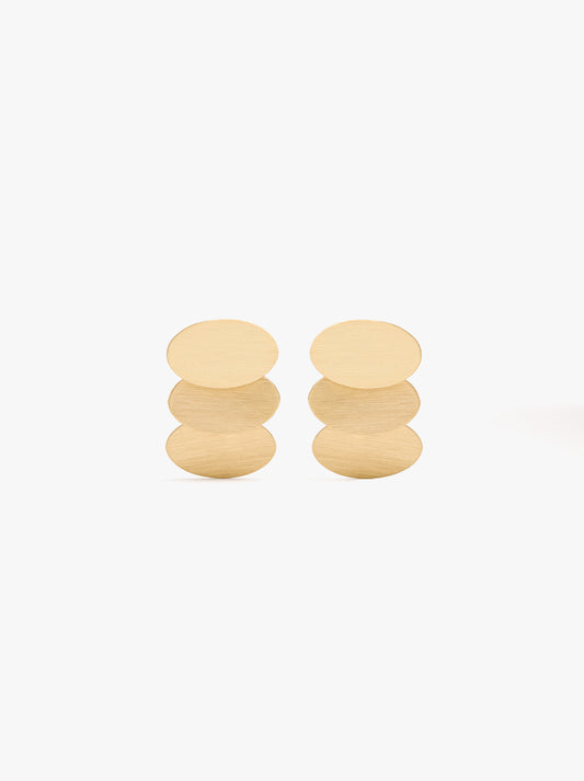 Long Earrings With Circles