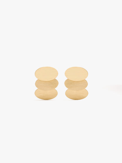 Long Earrings With Circles