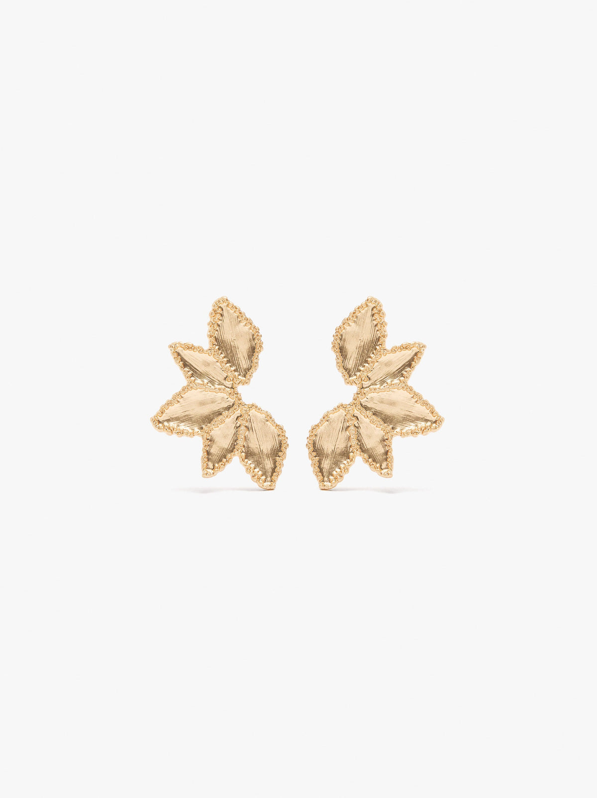 Half-Flower Earrings