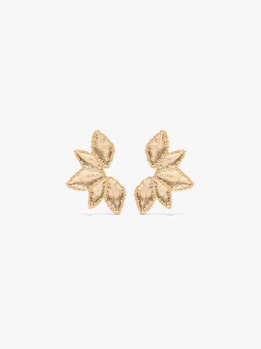 Half-Flower Earrings