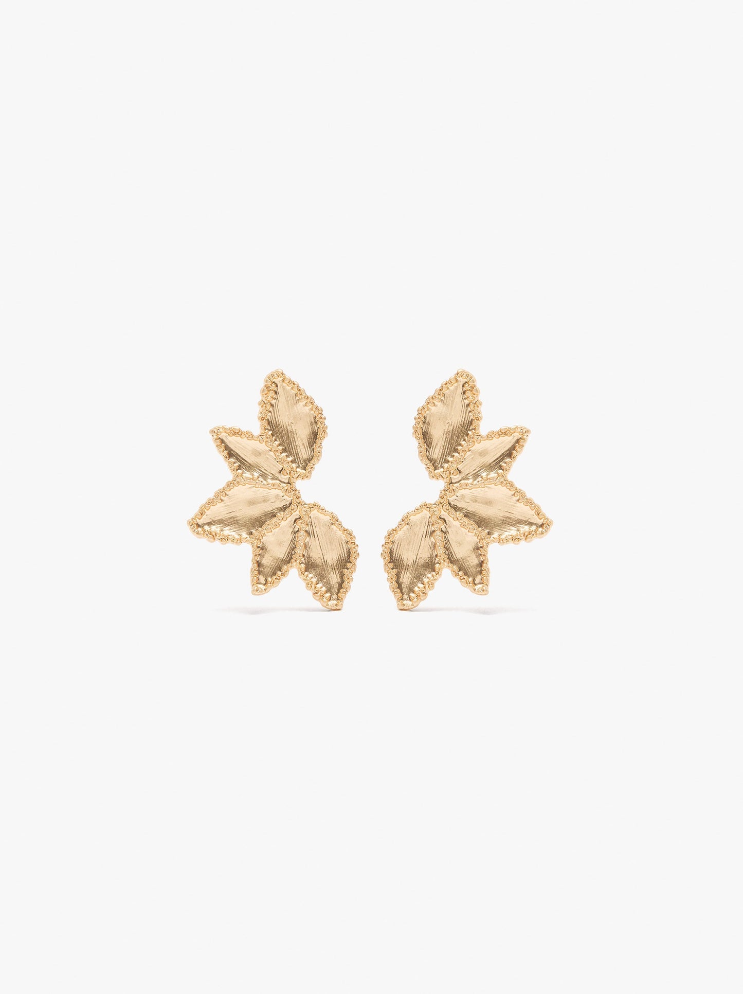 Half-Flower Earrings