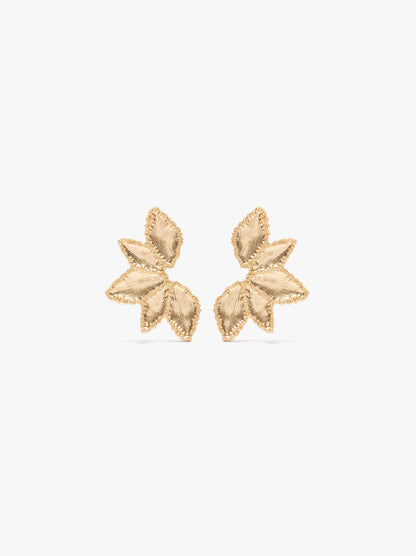 Half-Flower Earrings