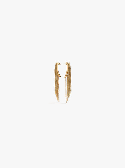 Earrings Earcuff With Cascade Effect