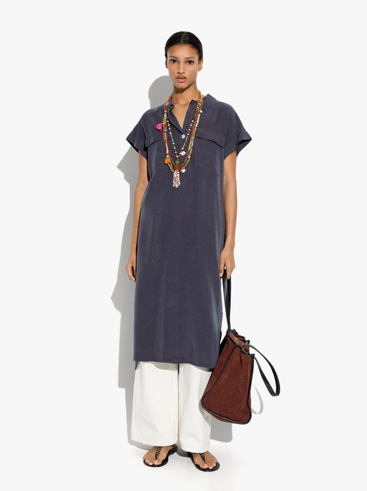 Shirt Dress 100% Lyocell