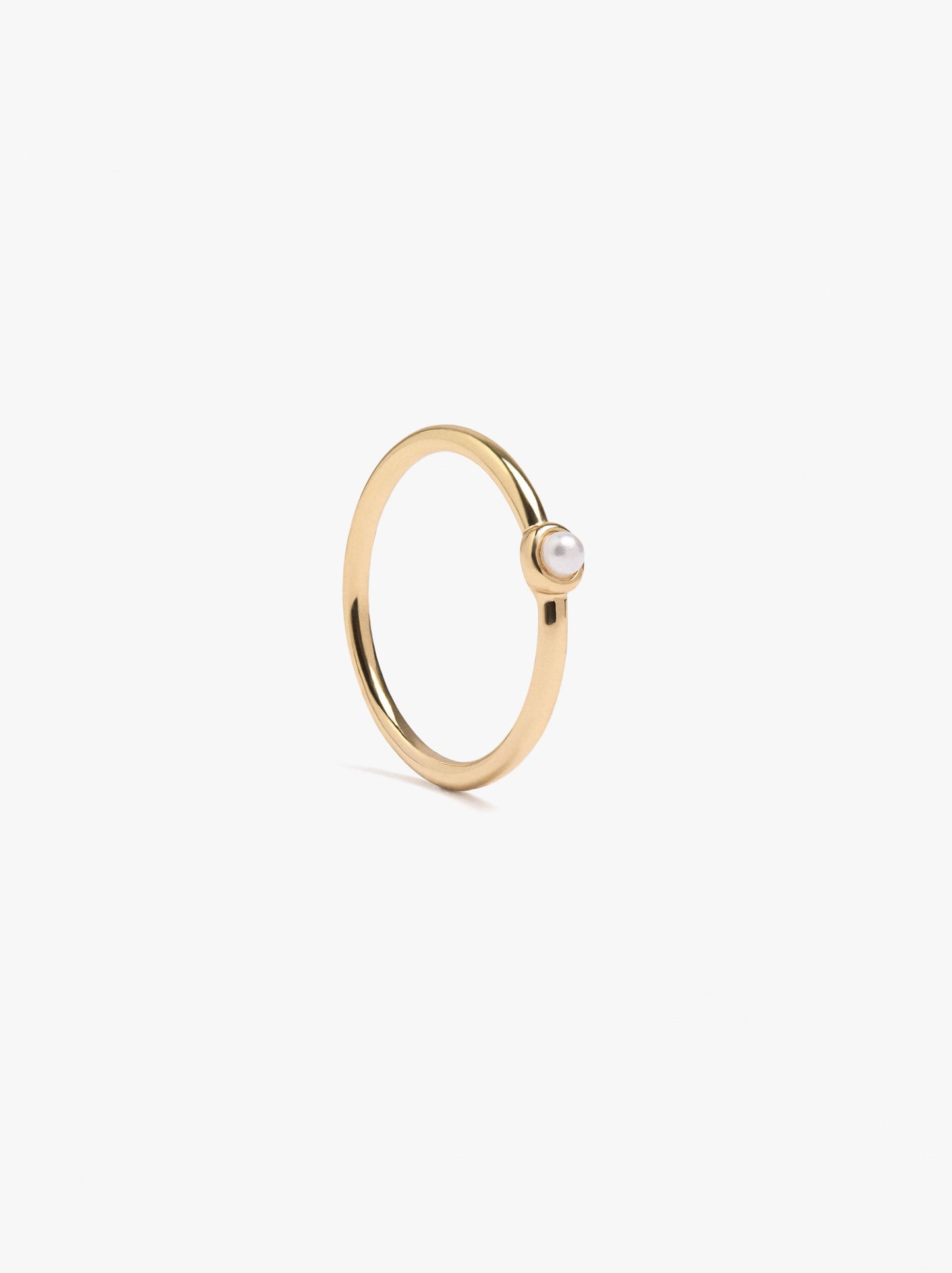 Ring With Pearl