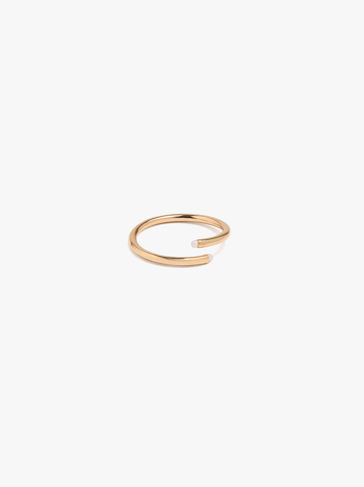 Open Ring With Pearls