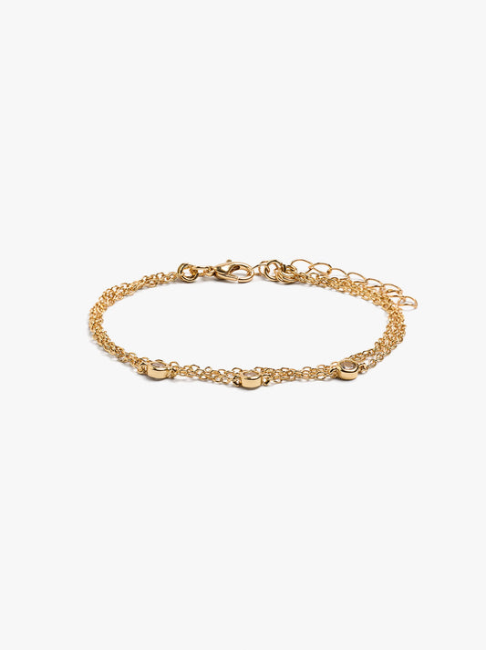 Multi-Bracelet With Zirconia