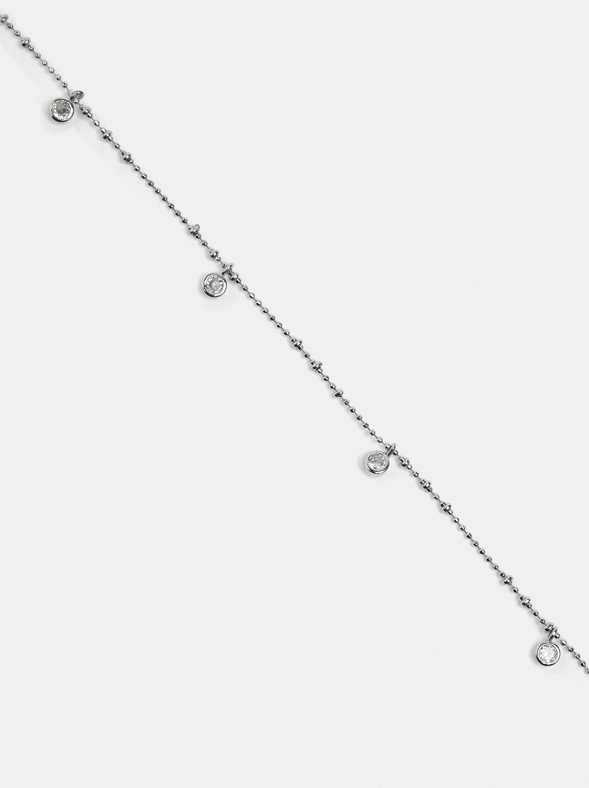 Short Necklace With Zirconia