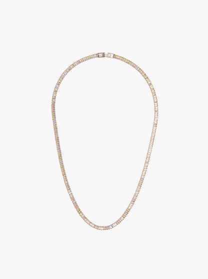 Set Necklace And Bracelet With Zirconia