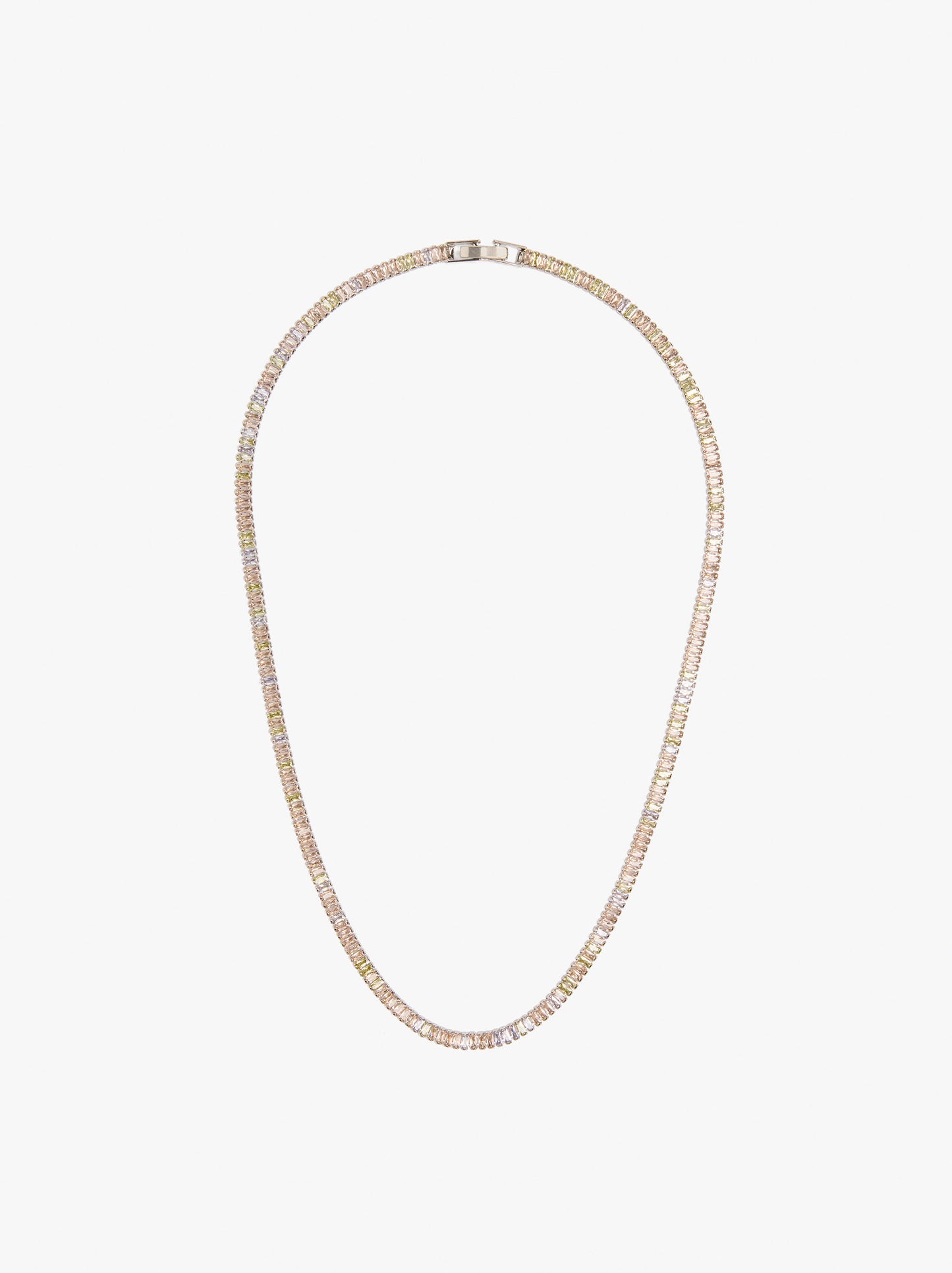 Set Necklace And Bracelet With Zirconia