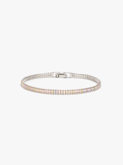 Set Necklace And Bracelet With Zirconia