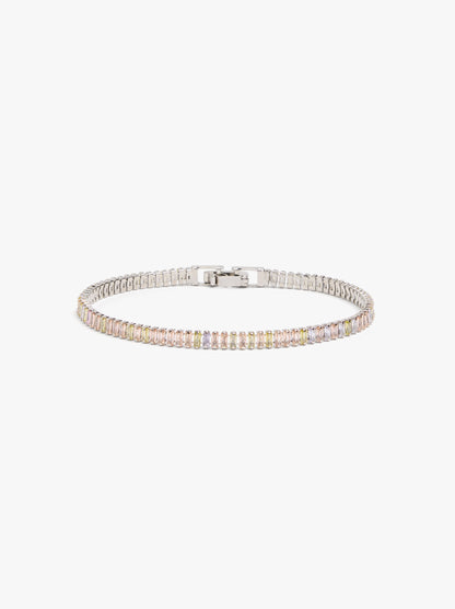 Set Necklace And Bracelet With Zirconia