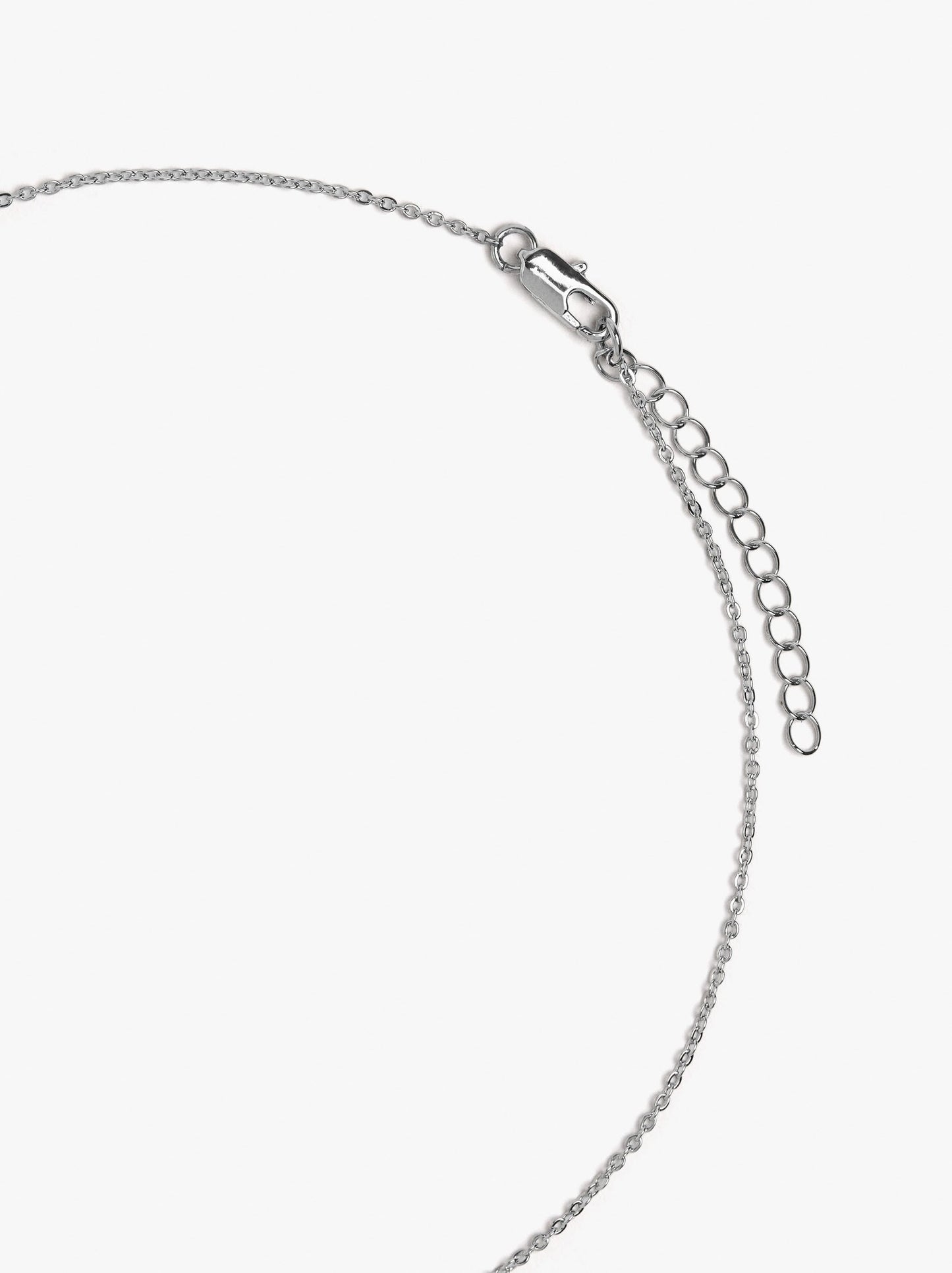 Short Necklace With Zirconia