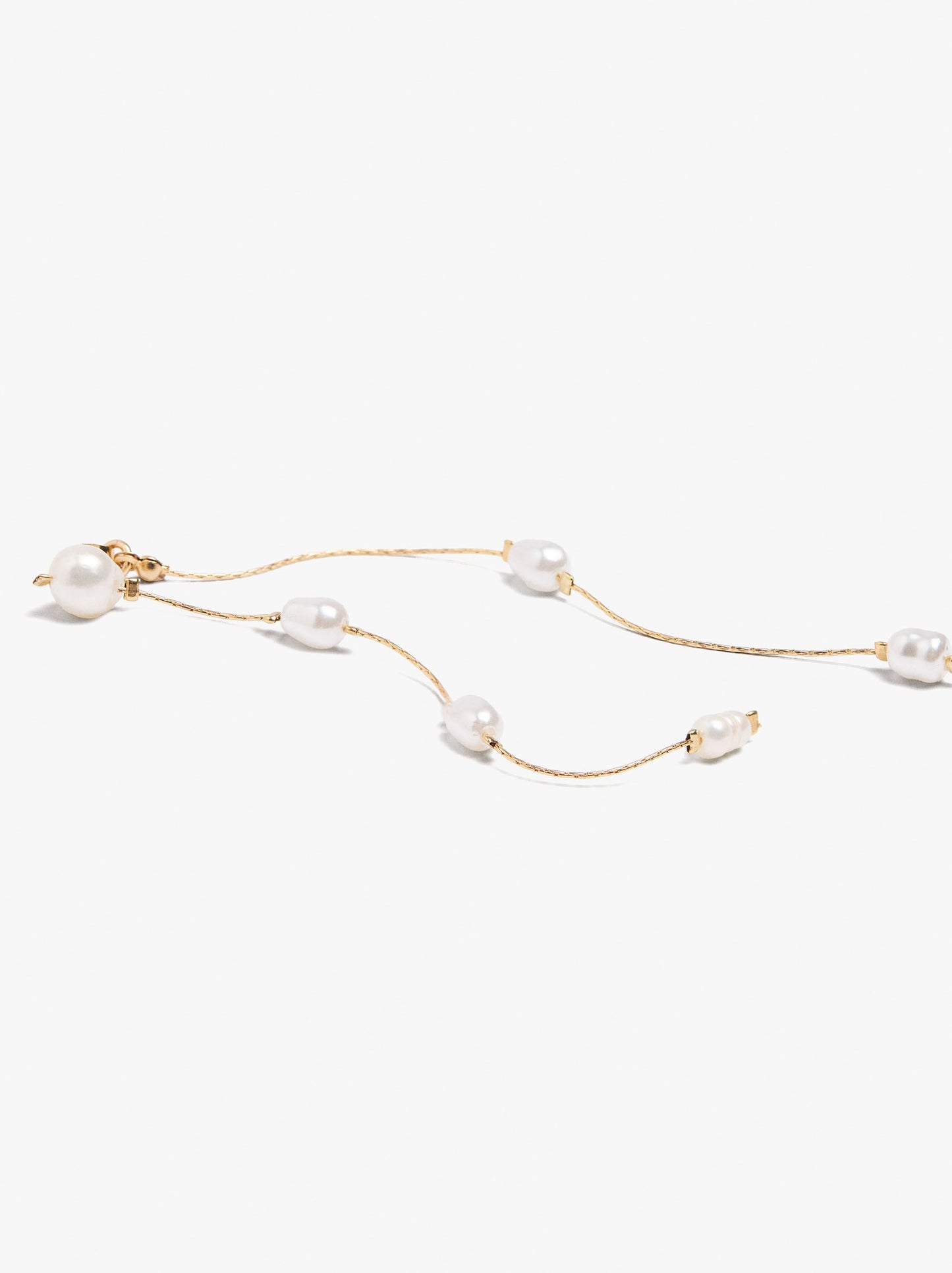 Long Earrings With Freshwater Pearls