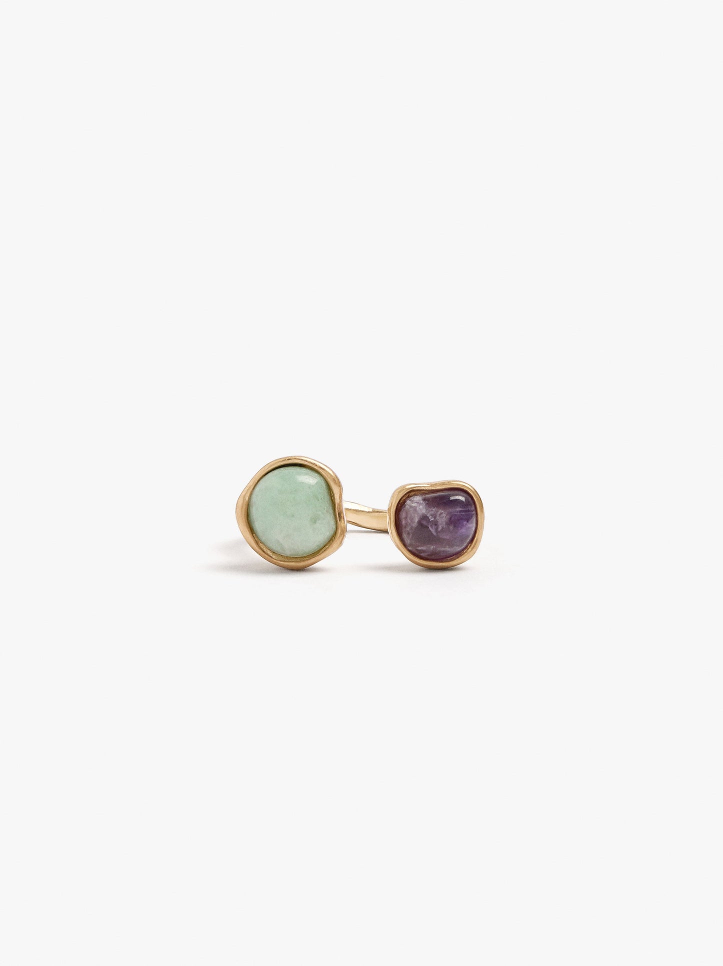 Open Ring With Stones