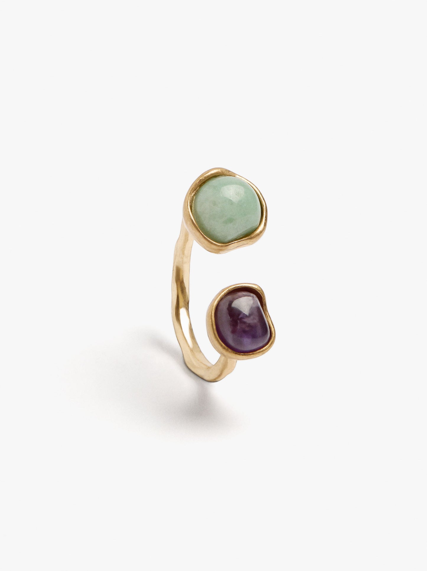 Open Ring With Stones