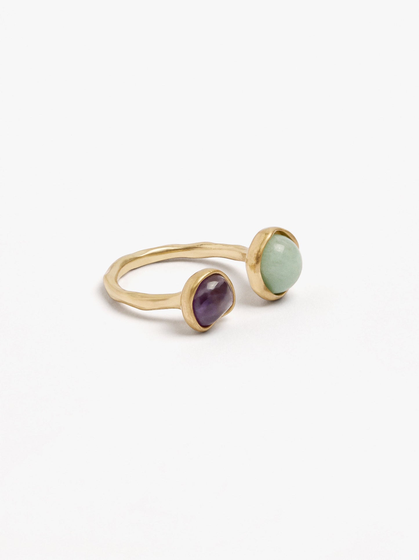 Open Ring With Stones