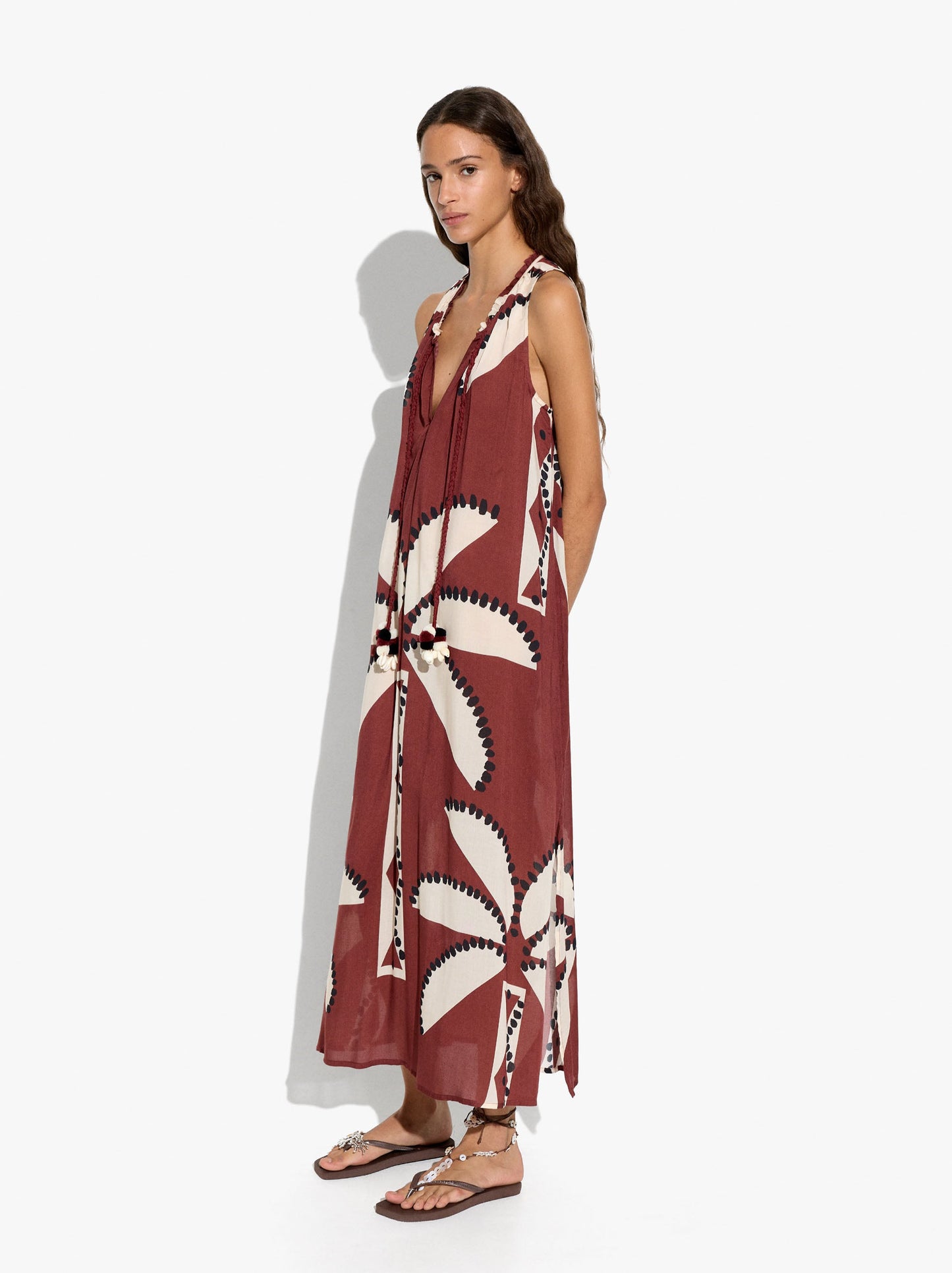 Flowy Printed Dress