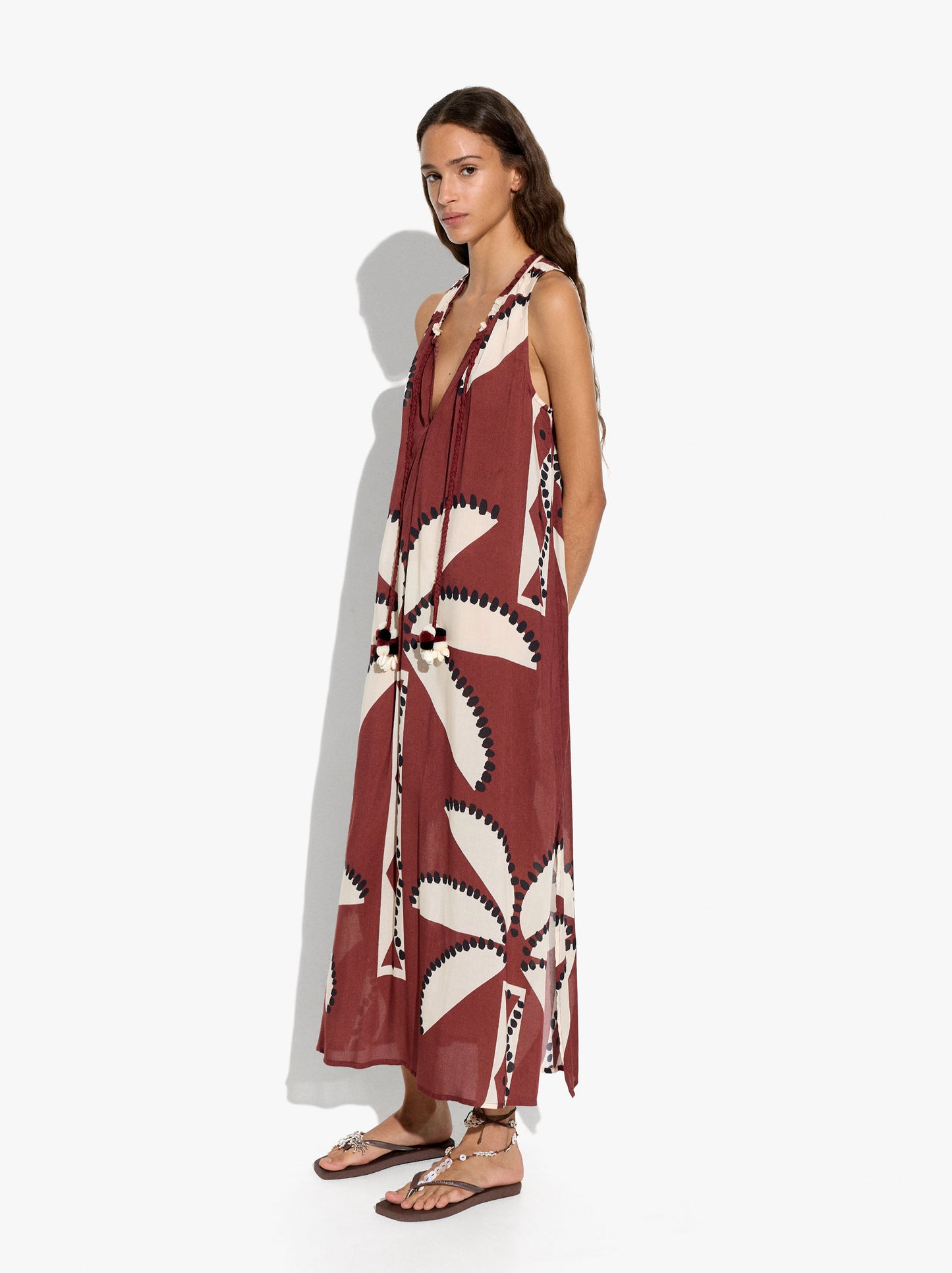 Flowy Printed Dress
