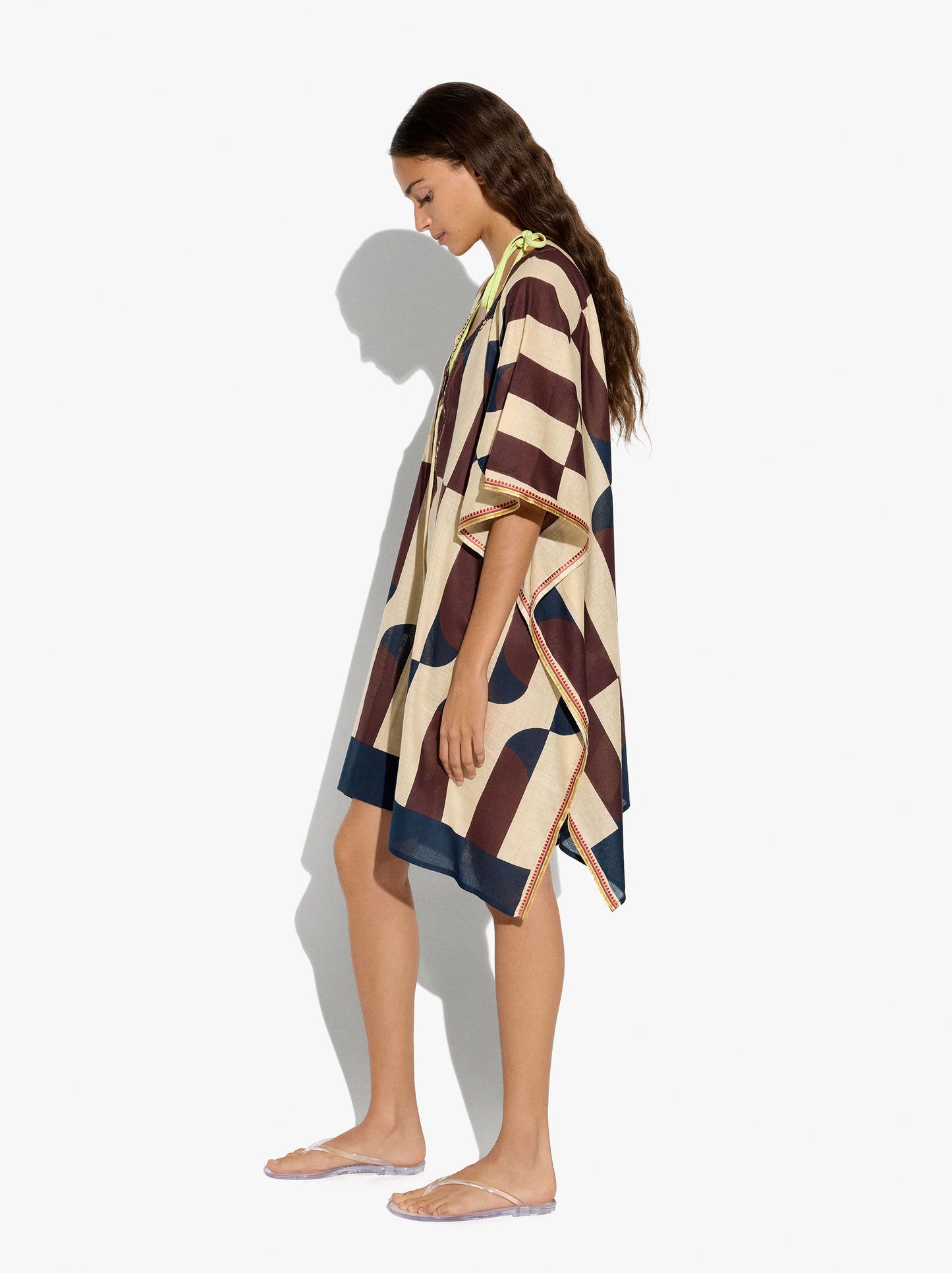 Printed Cotton Kaftan