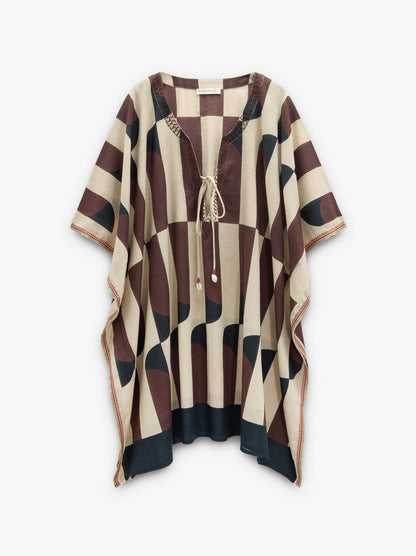 Printed Cotton Kaftan