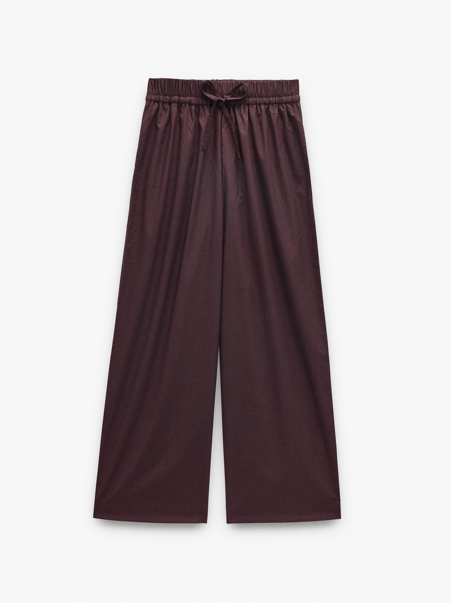 Trousers With Elastic Waist 100% Cotton