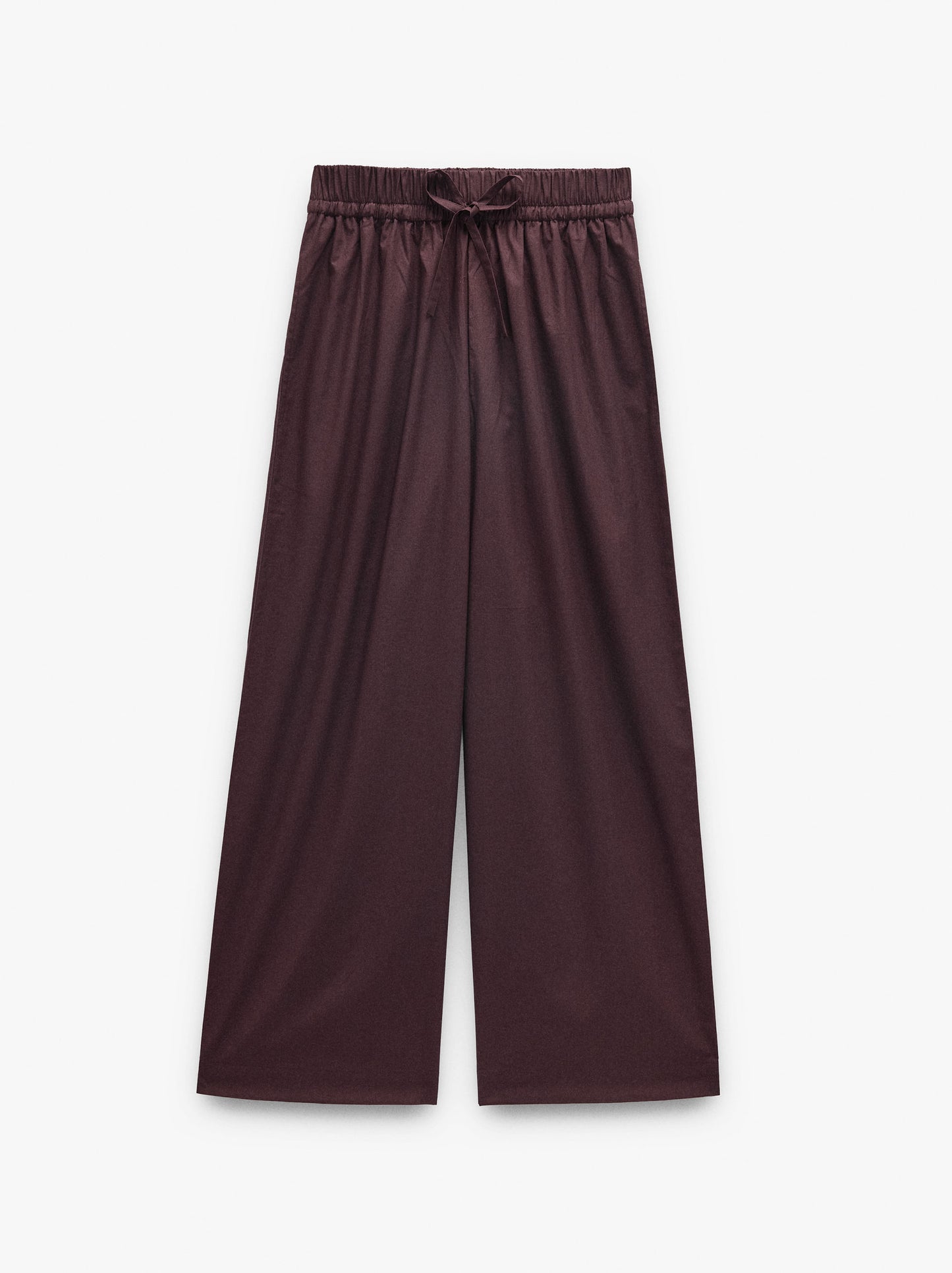 Trousers With Elastic Waist 100% Cotton